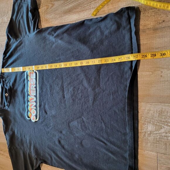 Converse Logo Oversized Graphic Tee Shirt Mens Size Large - Picture 6 of 7